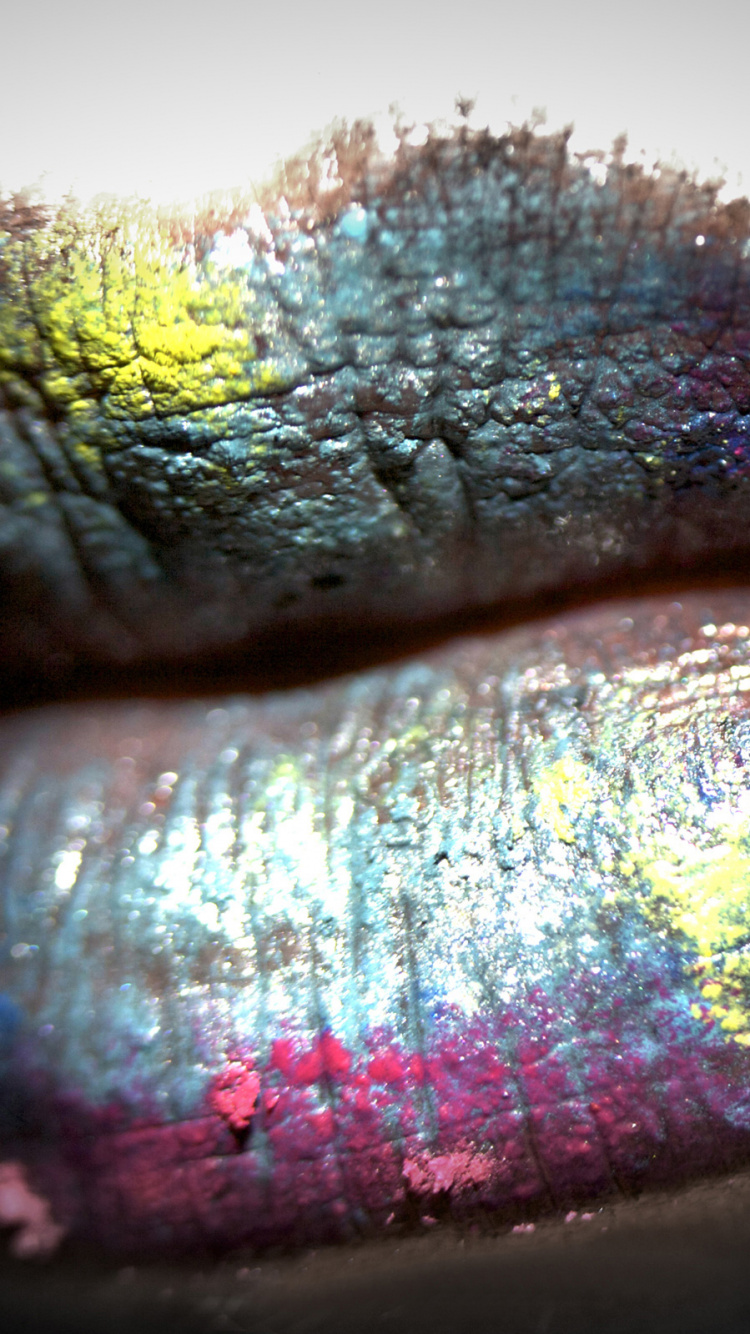 Couleur Bleu Vert et Rose. Wallpaper in 750x1334 Resolution