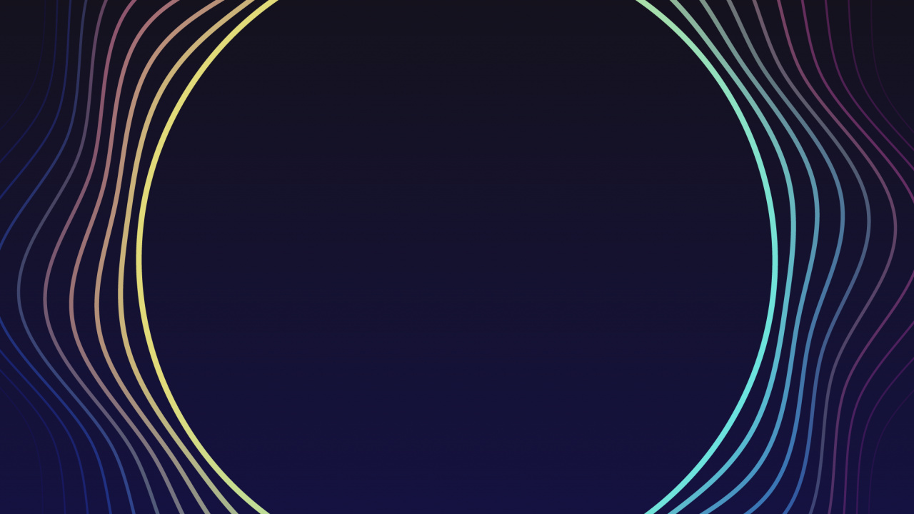 Circulo, Arte Fractal, Diseño, Patrón, Violeta. Wallpaper in 1280x720 Resolution