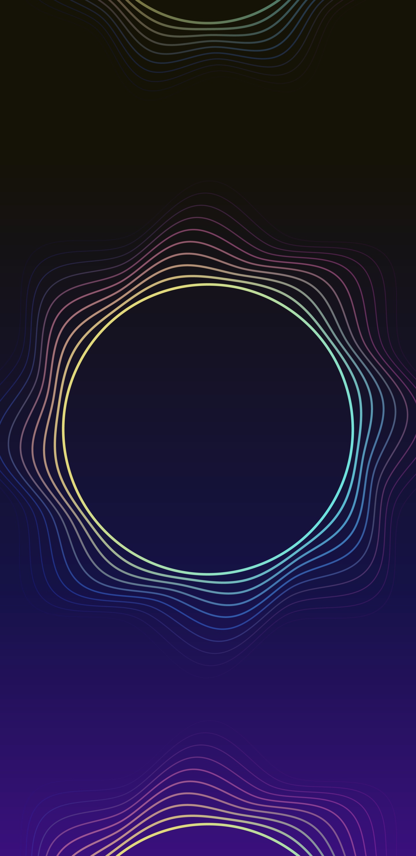 Circulo, Arte Fractal, Diseño, Patrón, Violeta. Wallpaper in 1440x2960 Resolution