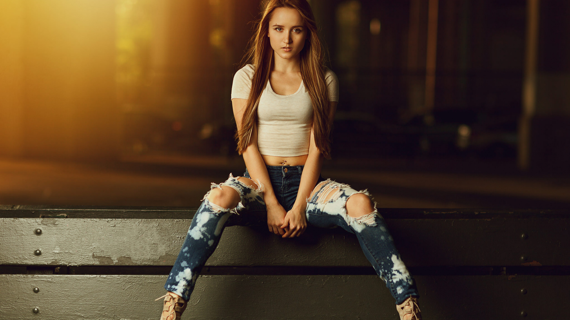 Jeans, Séance, Beauté, Mode, Jambe. Wallpaper in 1920x1080 Resolution