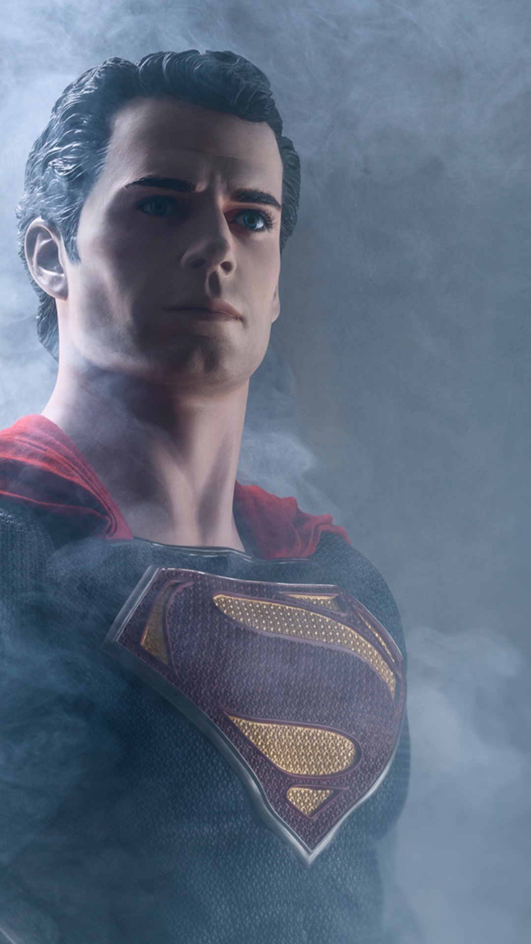 Homme en Chemise à Col Rond Rouge et Noir. Wallpaper in 1080x1920 Resolution