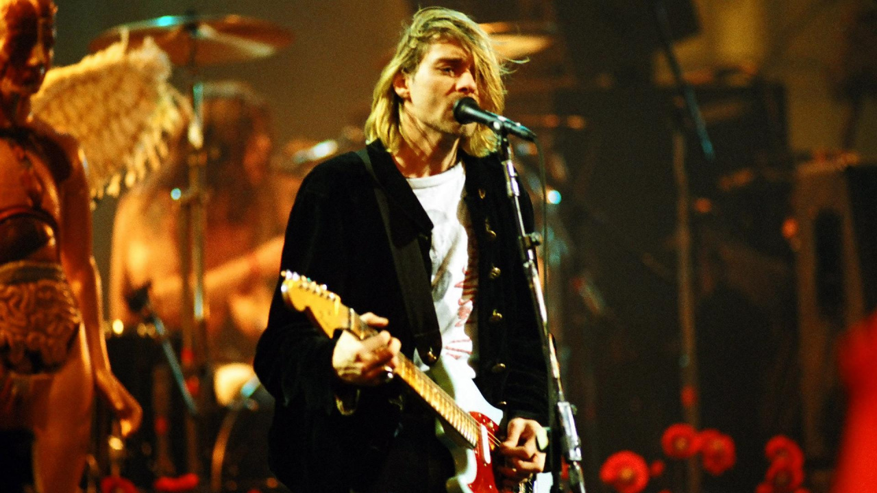 Nirvana, Live, Performance, Entertainment, Music. Wallpaper in 1280x720 Resolution