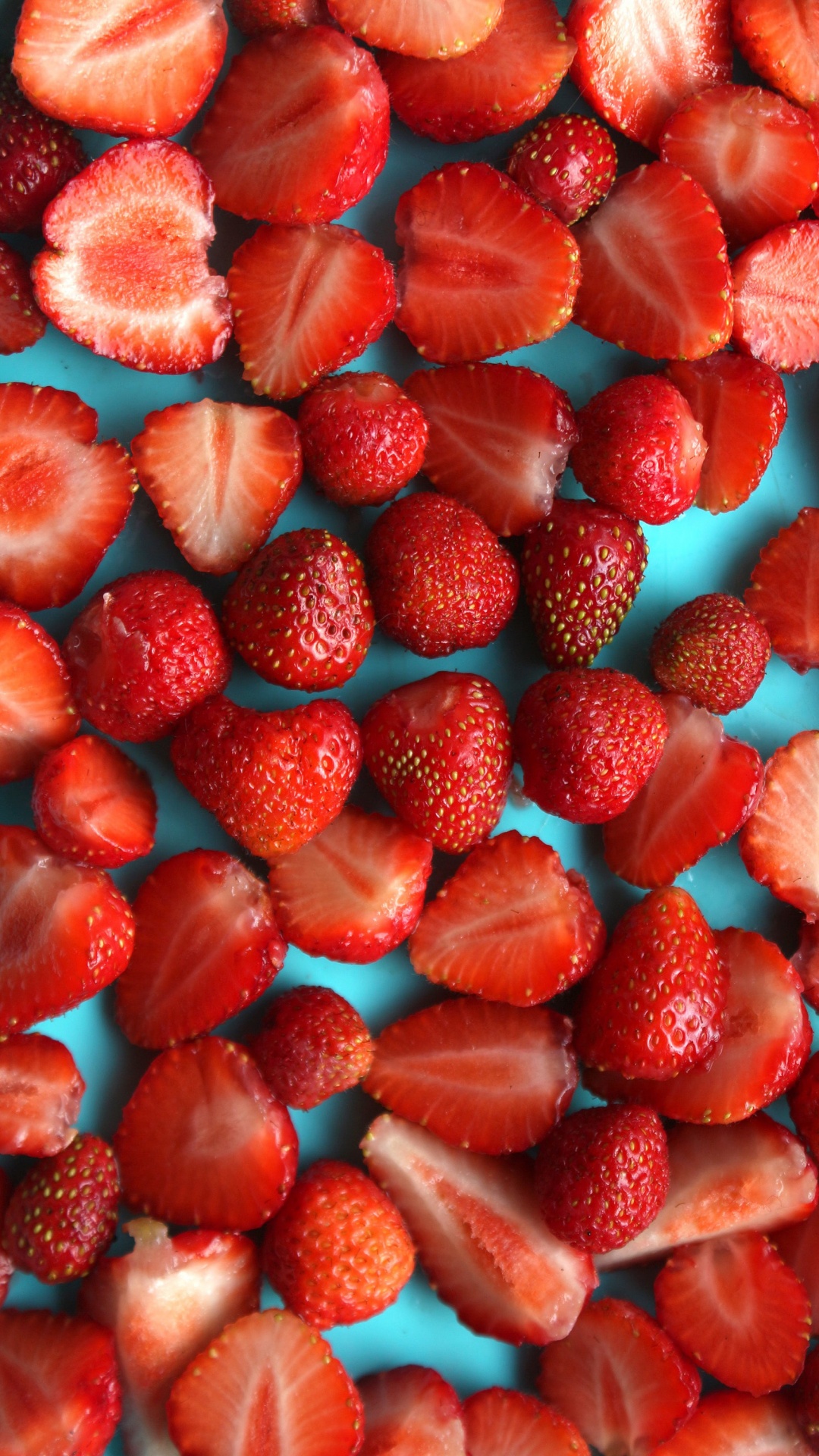 Jus de Fraise, Fruits, Gâteau, Dessert, Orange. Wallpaper in 1080x1920 Resolution