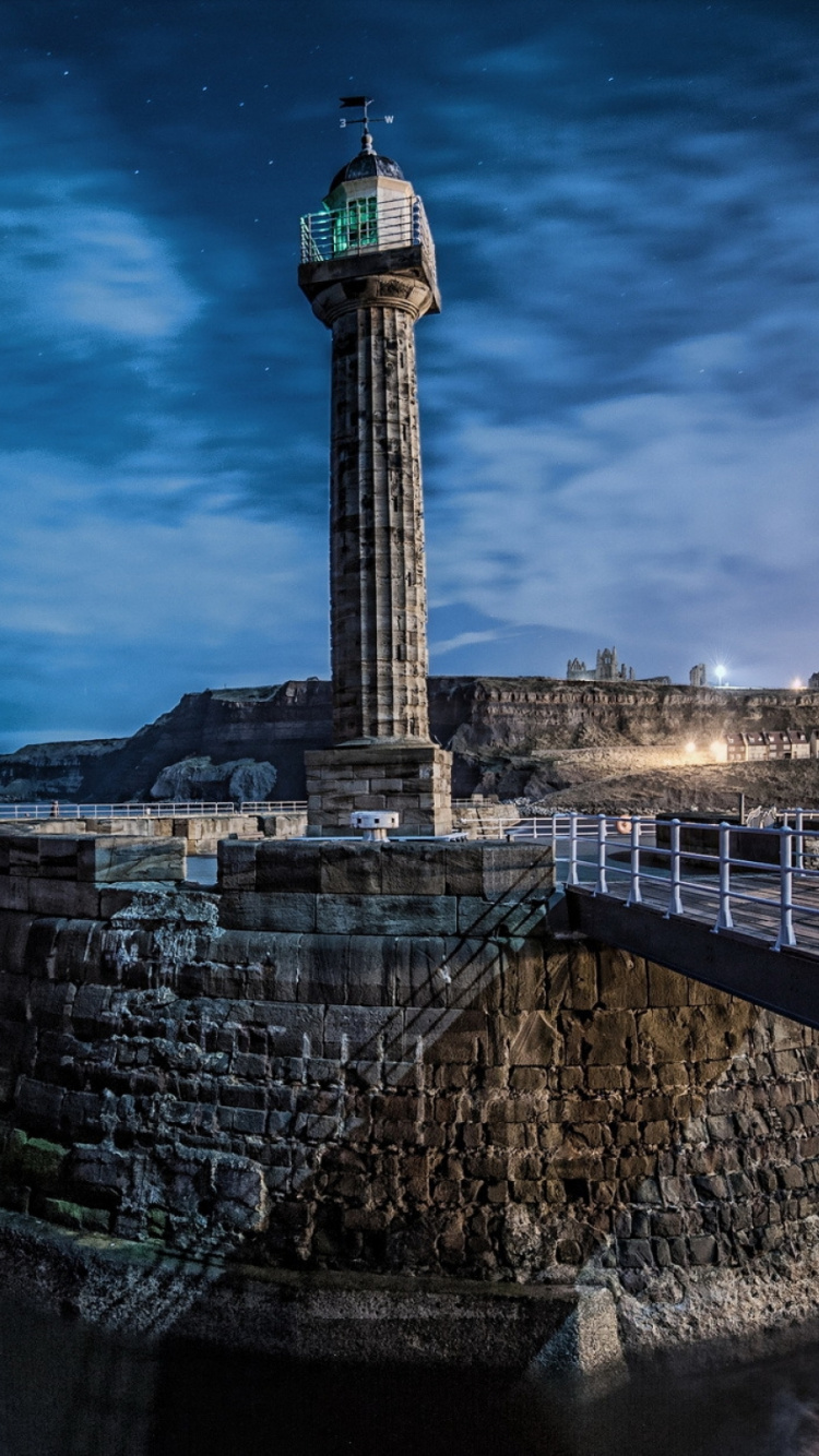 里程碑, 大海, 旅游景点, 晚上, 天空 壁纸 750x1334 允许