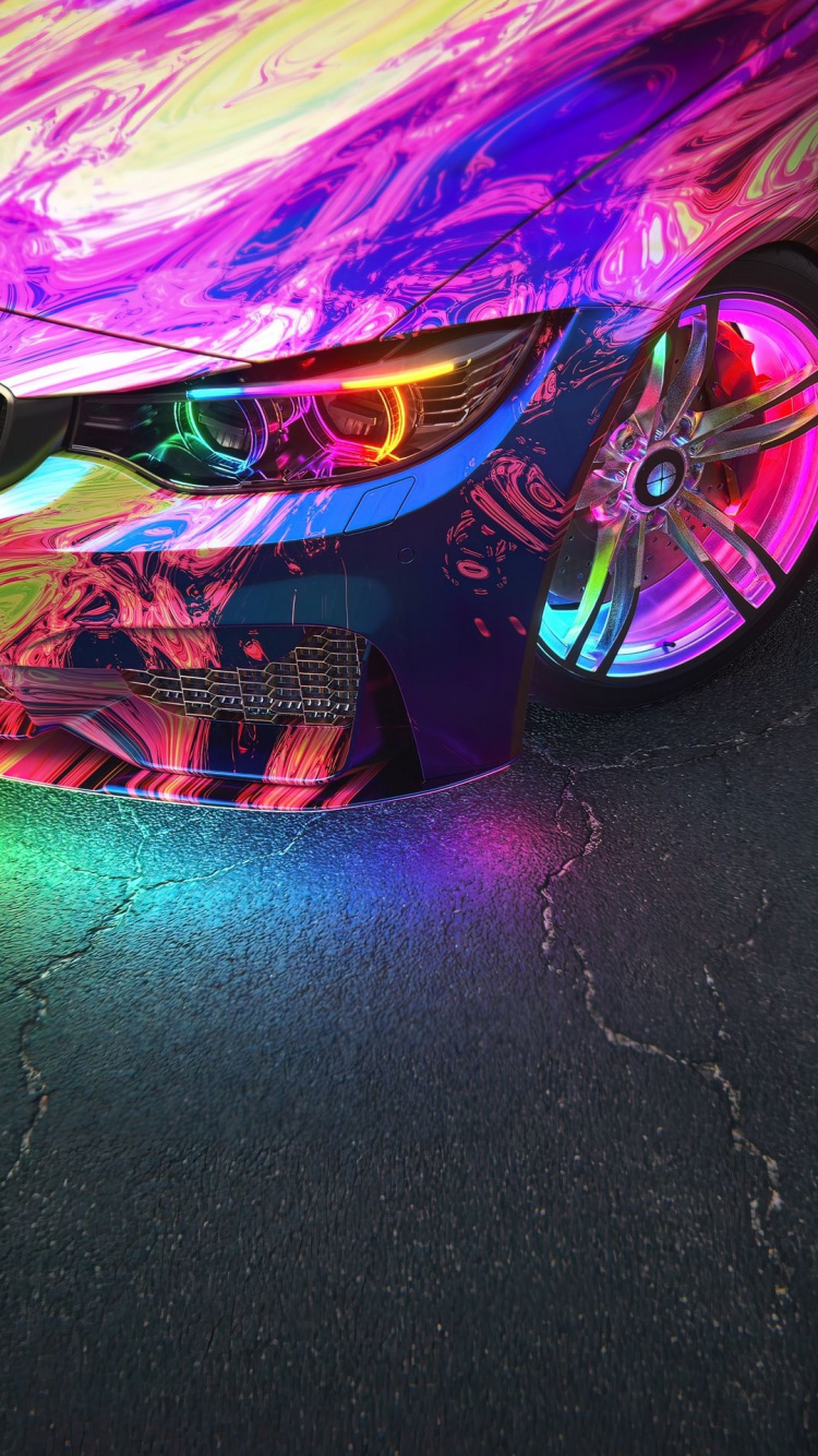 BMW, Car, Sportwagen, Moonaz, Automotive Lighting. Wallpaper in 750x1334 Resolution