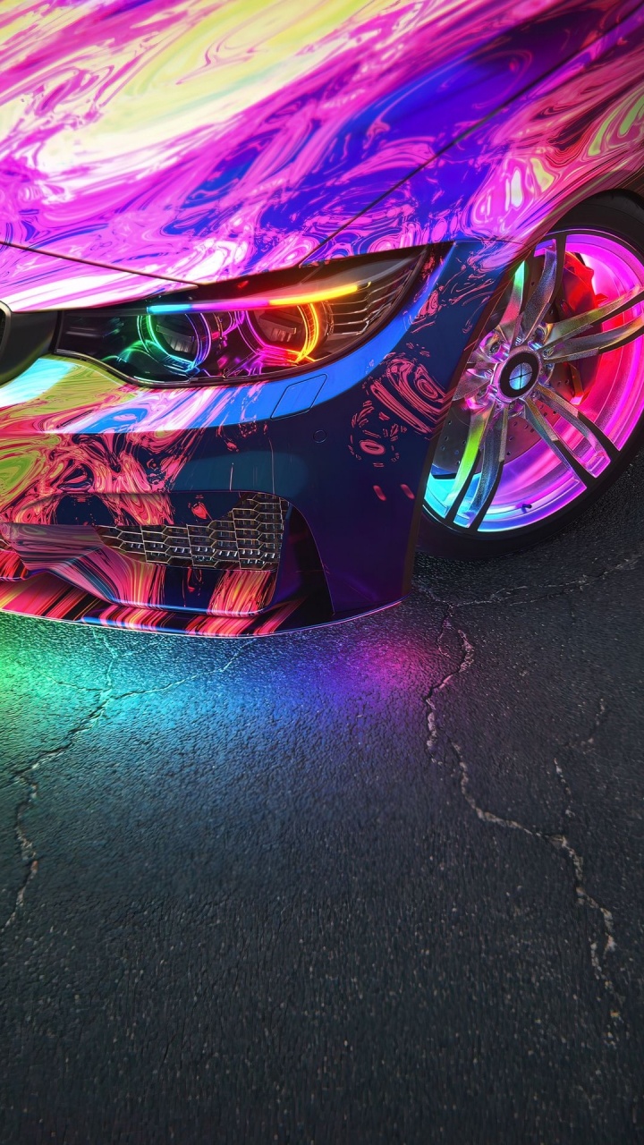 Bmw, Cars, Sports Car, Moonaz, Automotive Lighting. Wallpaper in 720x1280 Resolution