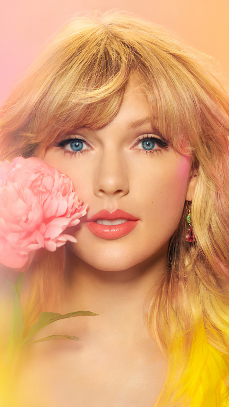 Taylor Swift Beautiful, Taylor Swift, Fearless im Yours Hey Soul Sister, Nose, Face. Wallpaper in 750x1334 Resolution