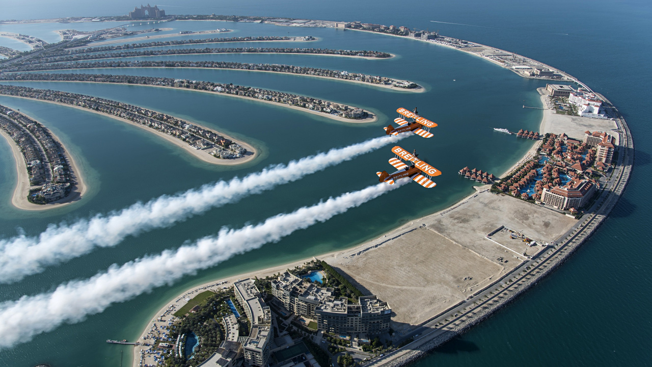 Aerial View of City Buildings During Daytime. Wallpaper in 1280x720 Resolution