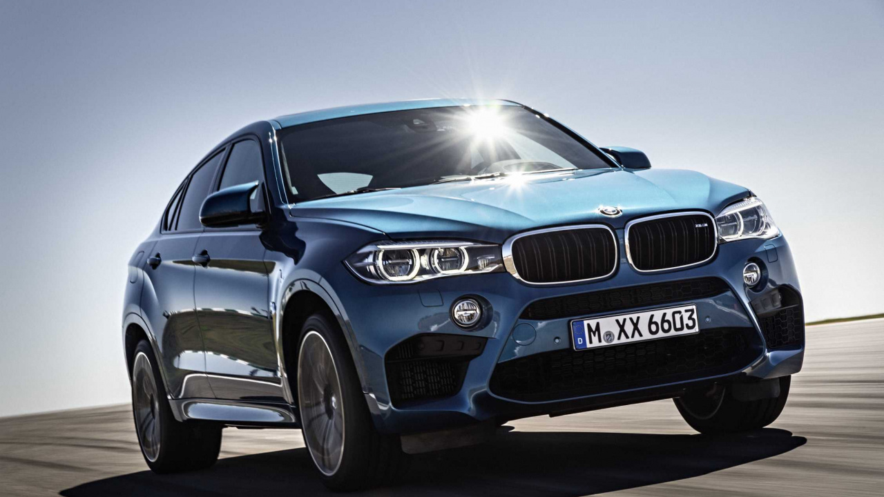 2015宝马X6 M, 2015宝马X5 M, 宝马, 宝马5系, V8引擎 壁纸 1280x720 允许