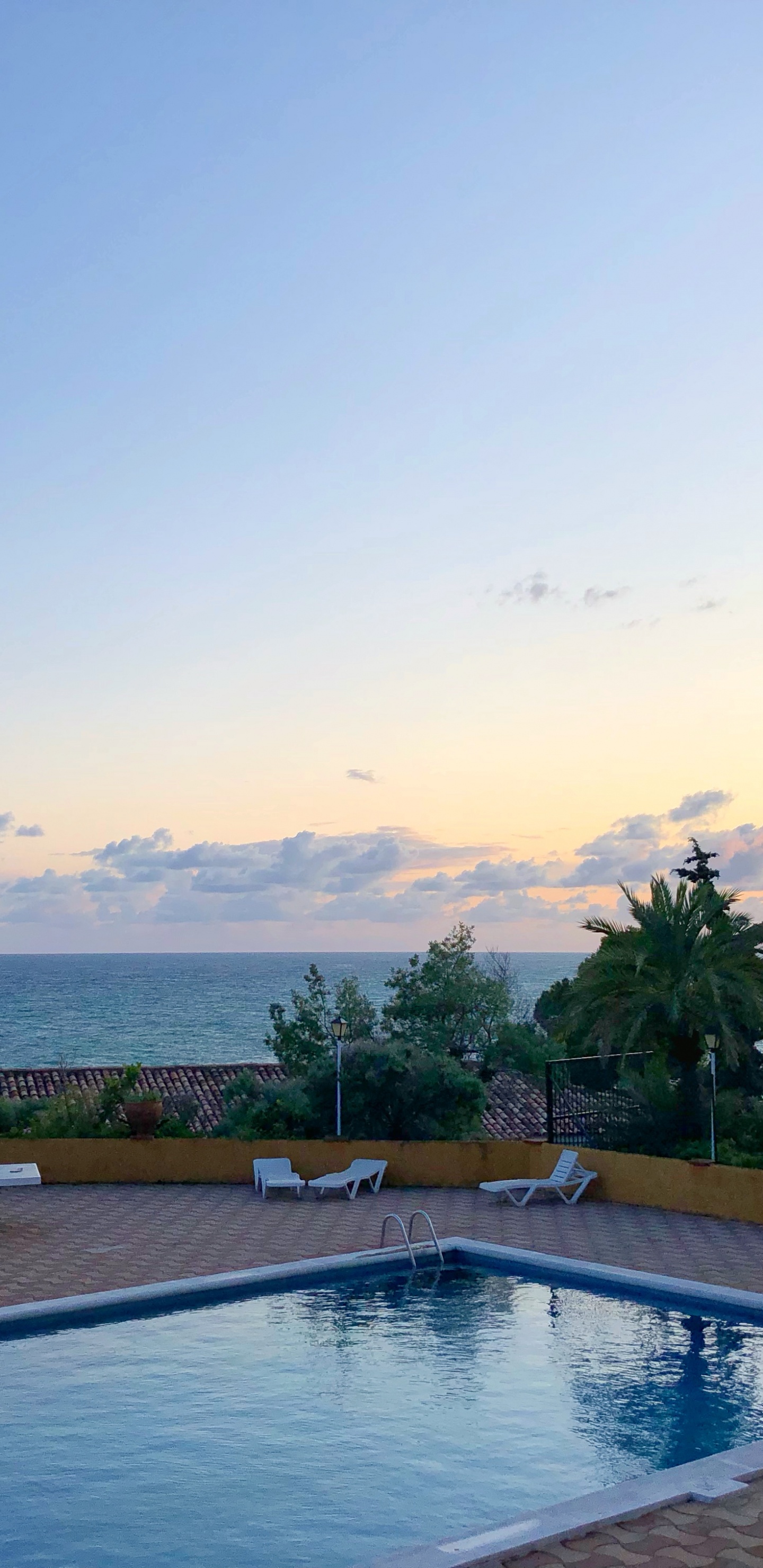 Resort, Piscina, Inmueble, Palmera, Propiedad. Wallpaper in 1440x2960 Resolution