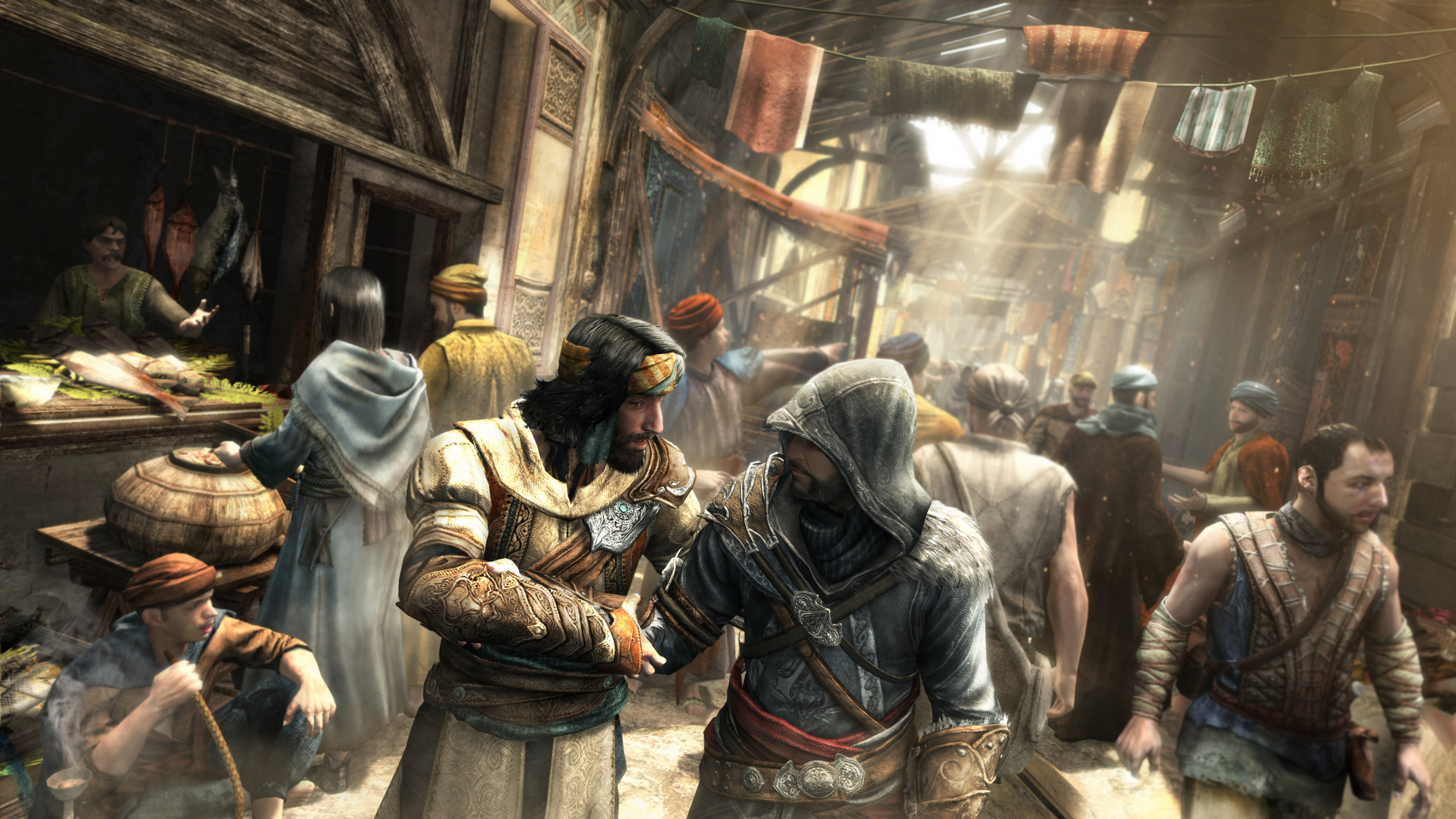 Assassins Creed Revelations, Assassins Creed, Ezio Auditore, Ubisoft, pc Game. Wallpaper in 2560x1440 Resolution