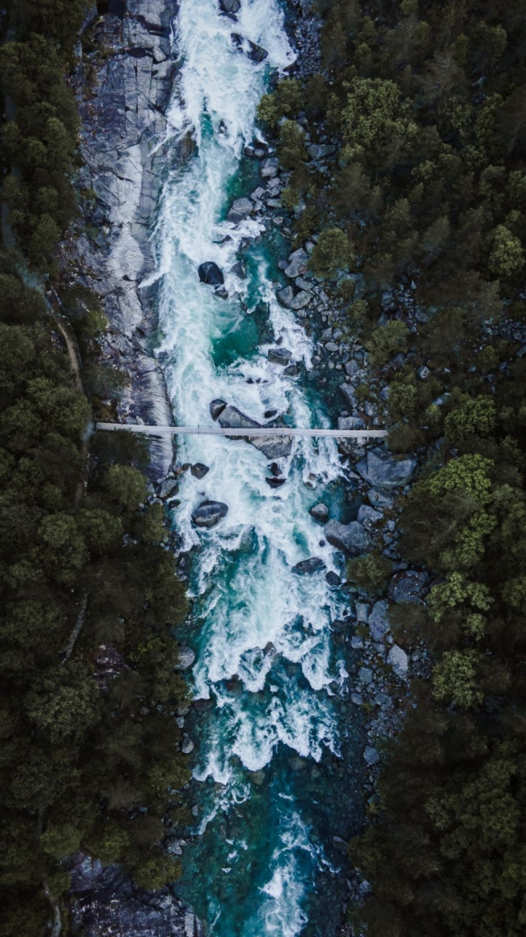 Natur, Bergblick, Entspannungszone, Ein Ende Remixed, Chill-out-Musik. Wallpaper in 750x1334 Resolution