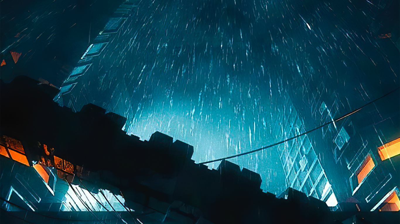 Agua, Medianoche, Tintes y Matices, Espacio. Wallpaper in 1366x768 Resolution