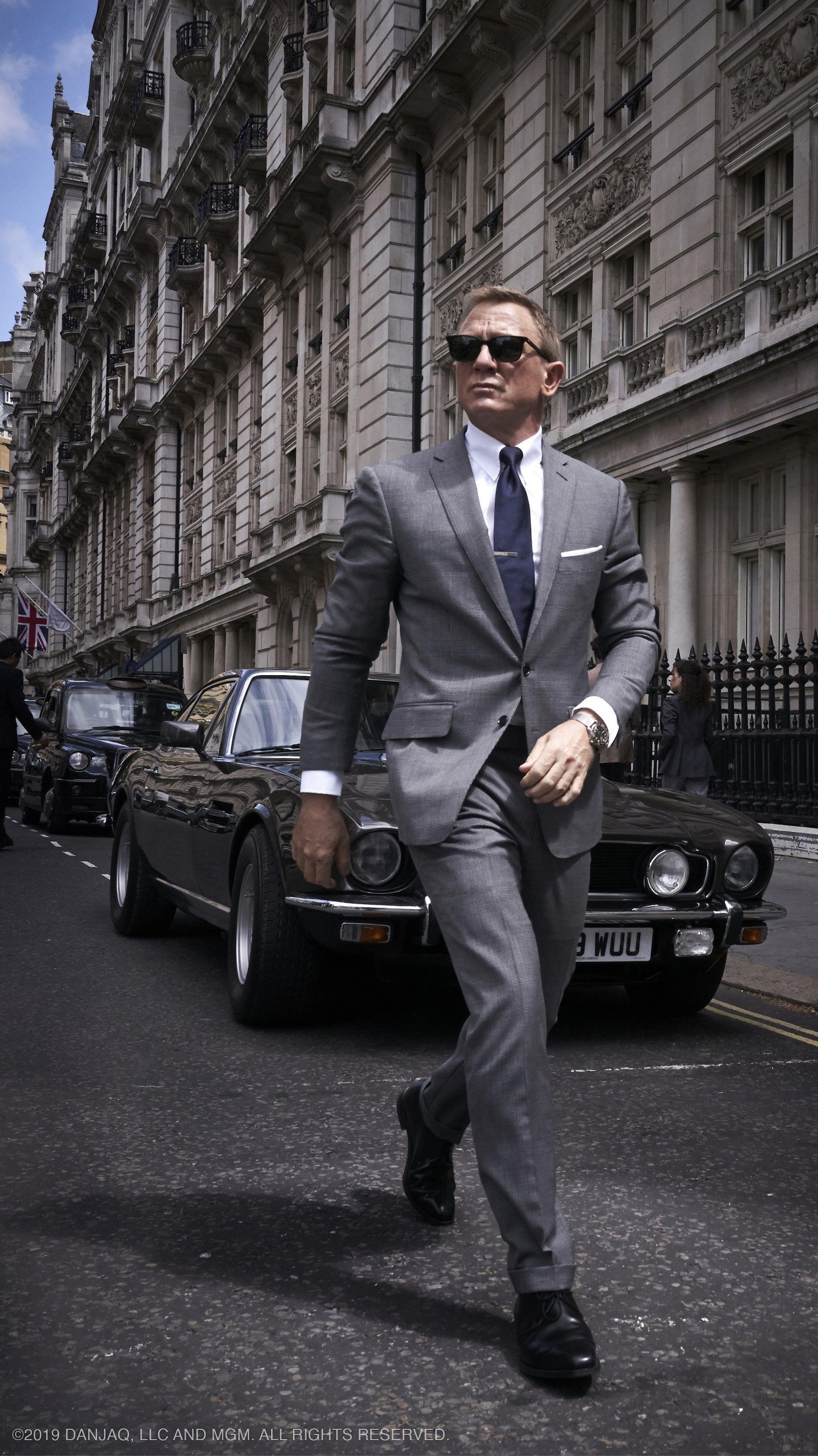 James Bond, Daniel Craig, no Hay Tiempo Para Morir, Madeleine Swann, Agentes Secretos. Wallpaper in 1440x2560 Resolution