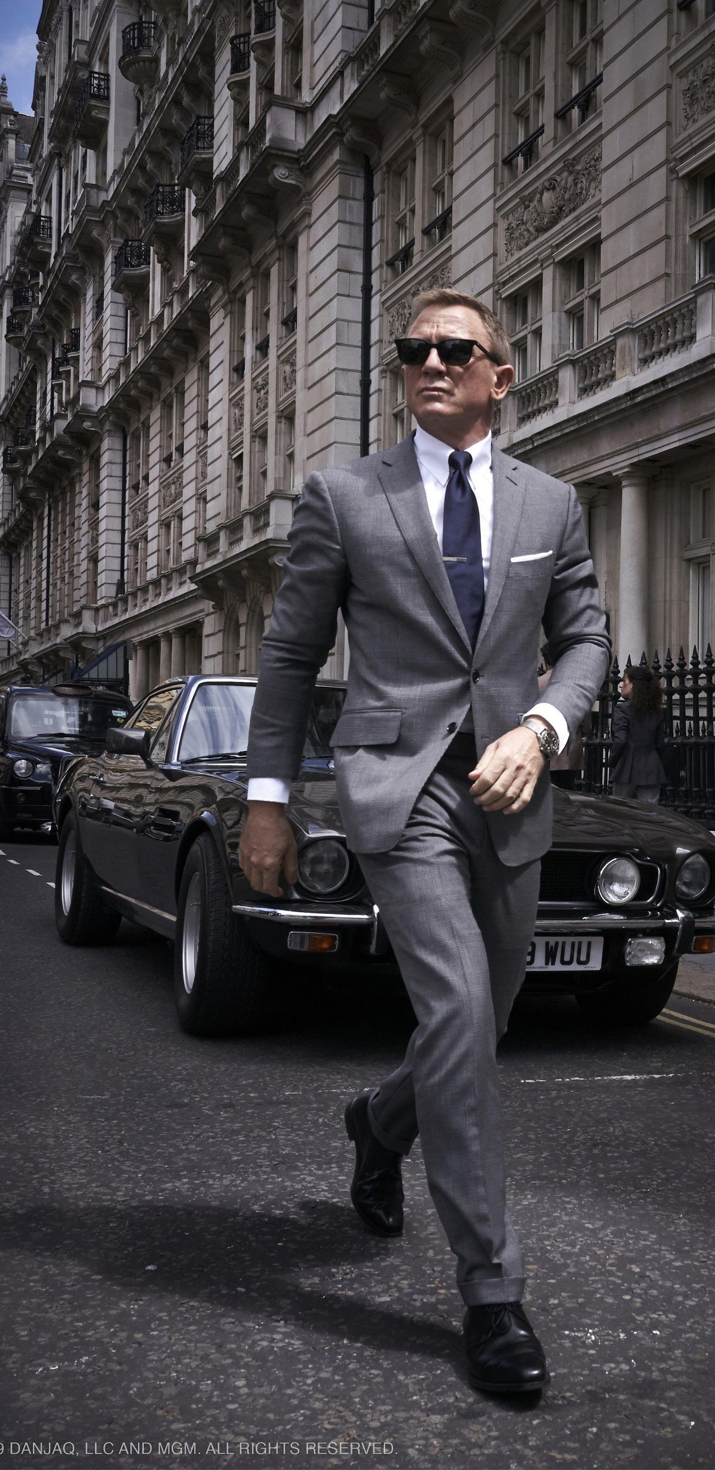 James Bond, Daniel Craig, no Hay Tiempo Para Morir, Madeleine Swann, Agentes Secretos. Wallpaper in 1440x2960 Resolution