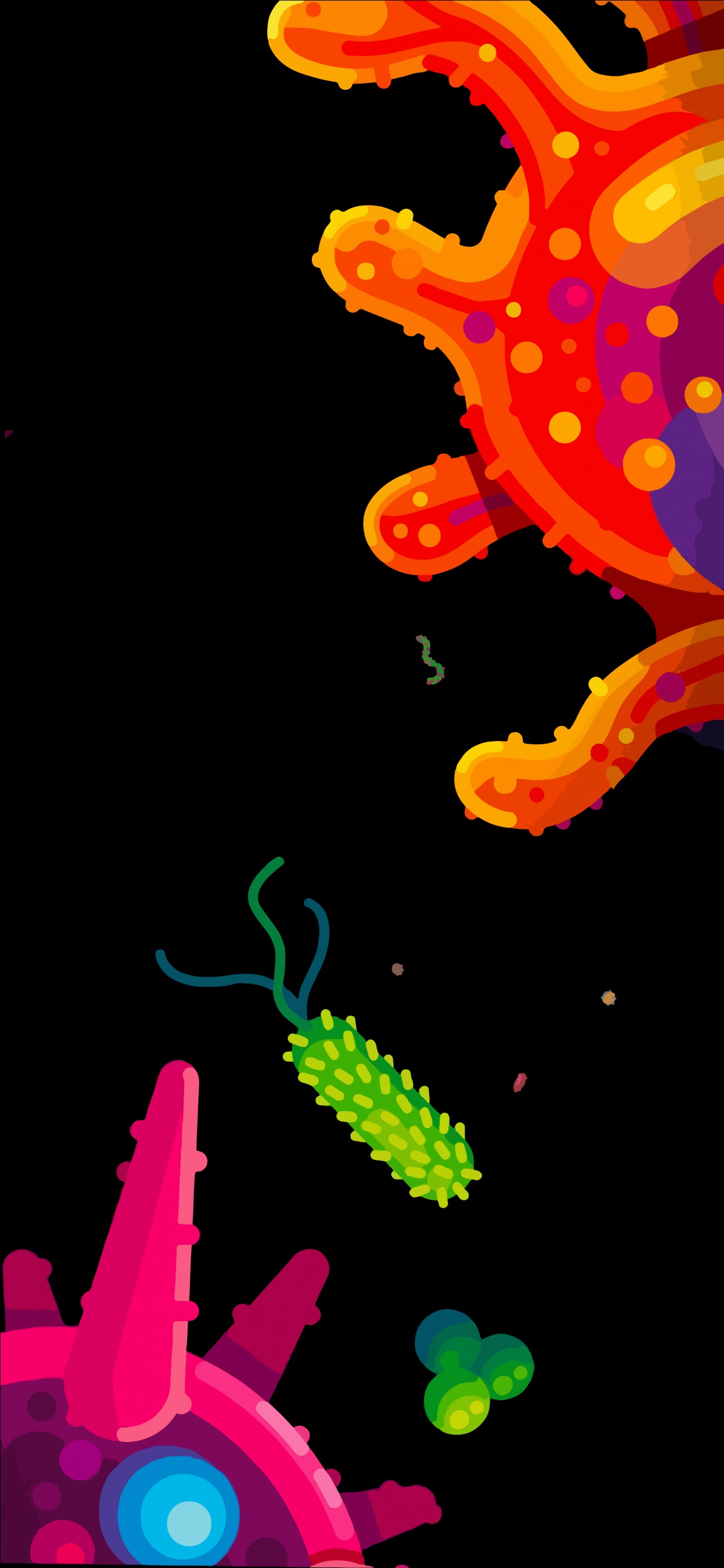 Bref, en un Mot, Graphisme, Lumière, Noir, Gaz. Wallpaper in 1242x2688 Resolution