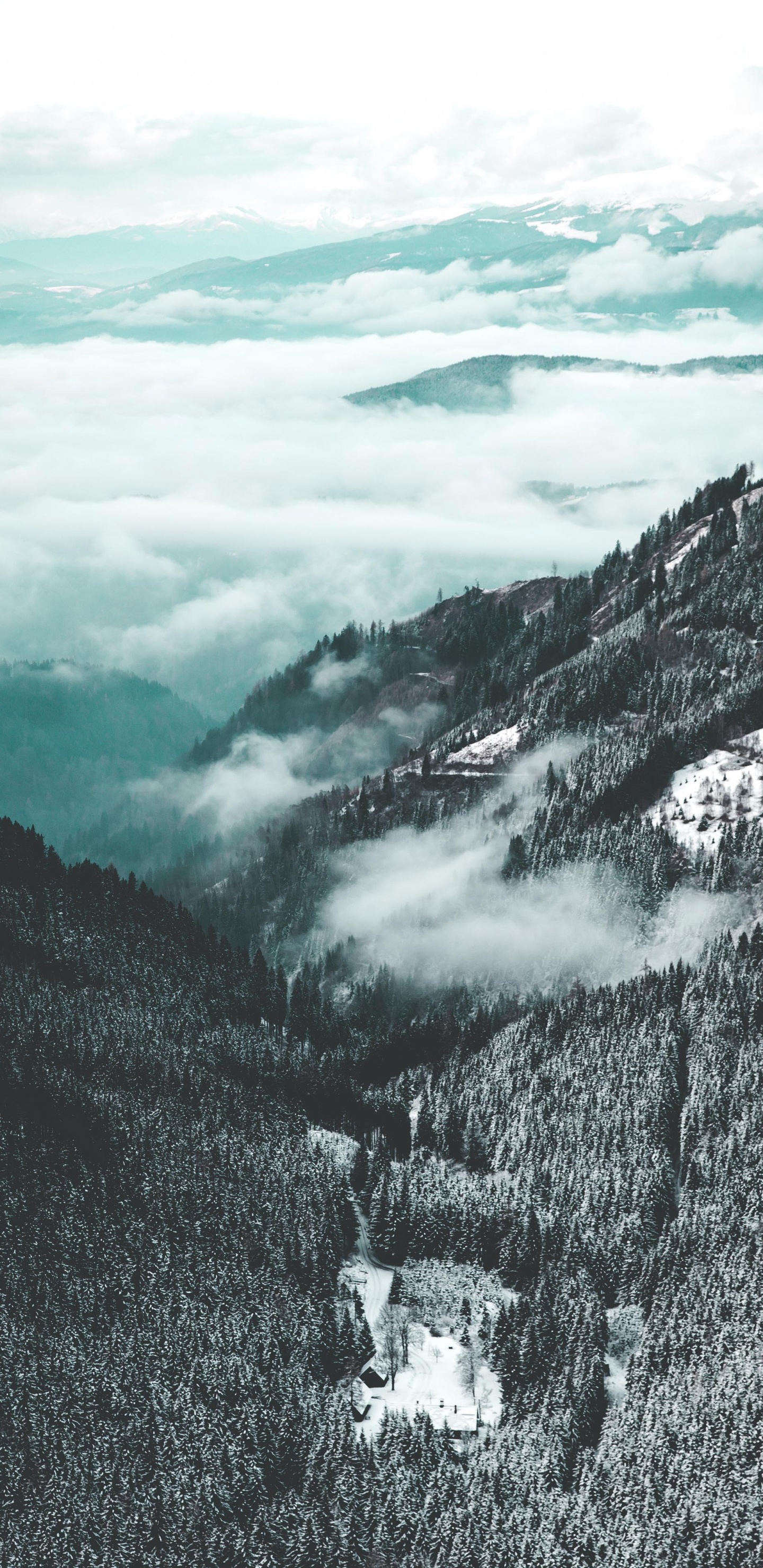 Mountain, Mountainous Landforms, Highland, Hill, Ridge. Wallpaper in 1440x2960 Resolution