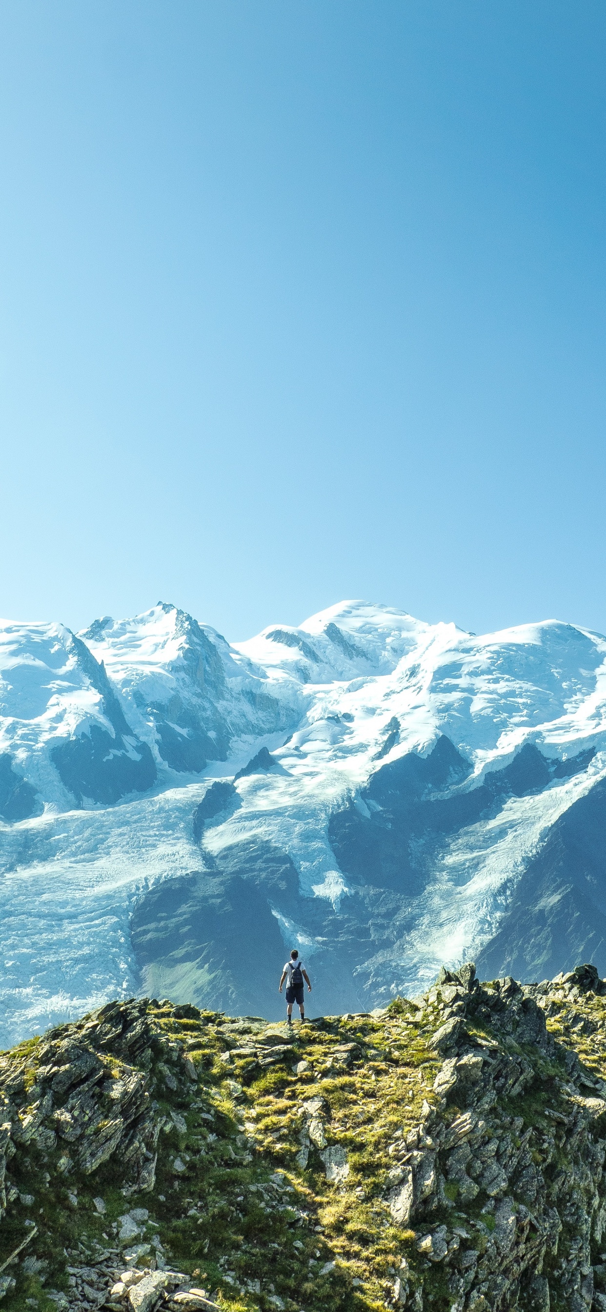 Mountain, Mont Blanc, Mountain Range, Mountainous Landforms, Ridge. Wallpaper in 1242x2688 Resolution