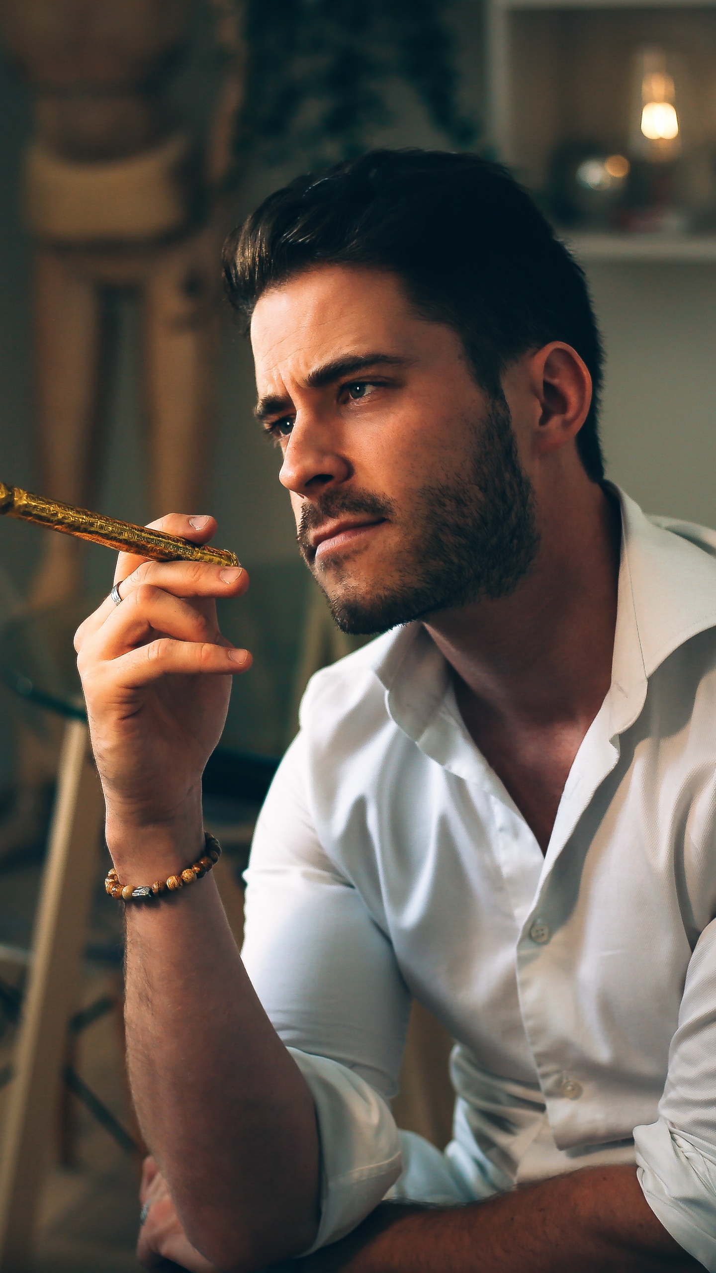 Hombre, Barba, el Vello Facial, Modelo, Moda. Wallpaper in 1440x2560 Resolution