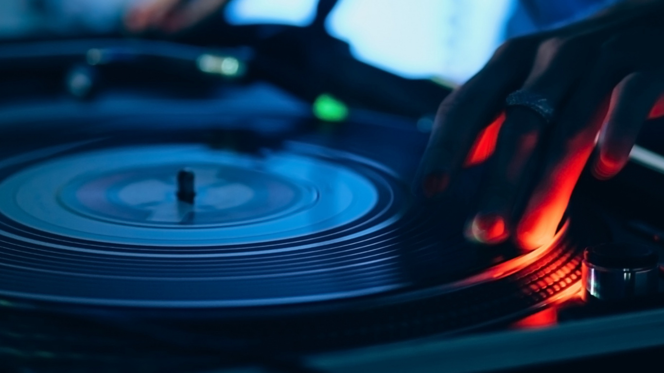 dj Mix, Disque de Phonographe, Technologie, le Platinisme, Tourne-disque. Wallpaper in 1366x768 Resolution