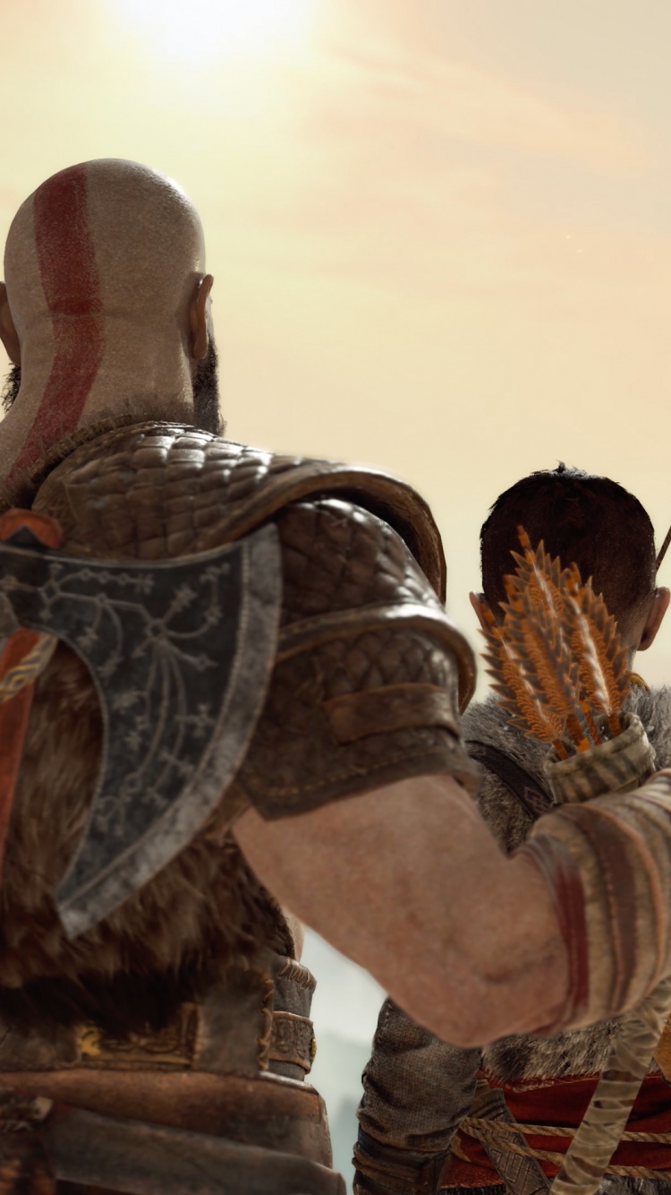 God of War, Kratos, God of War Iii, SIE Santa Monica Studio, Human. Wallpaper in 750x1334 Resolution