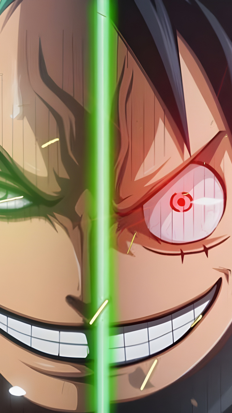 Luffy Zoro, Roronoa Zoro, Sanji, Nosotros, Guerra. Wallpaper in 750x1334 Resolution