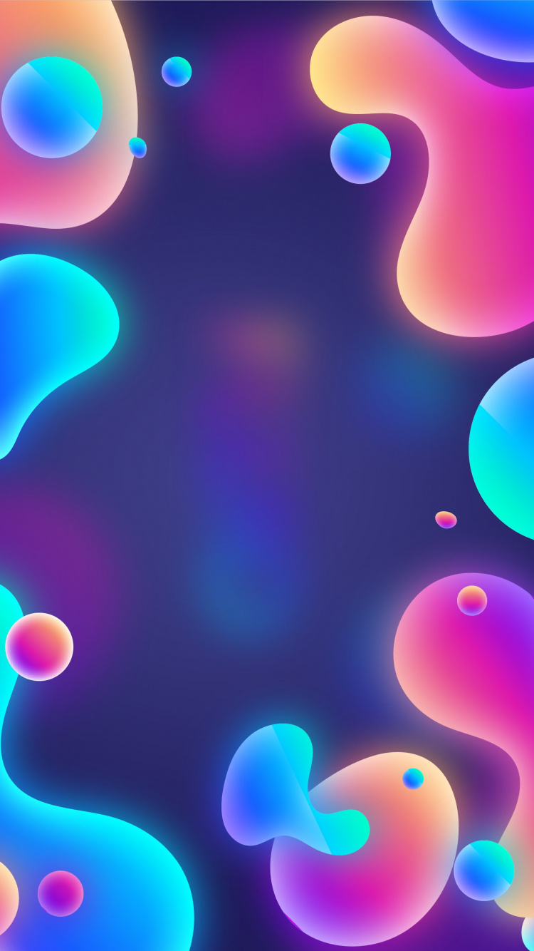 Lumière, Art, Graphisme, la Pureté de la Couleur, Azure. Wallpaper in 750x1334 Resolution