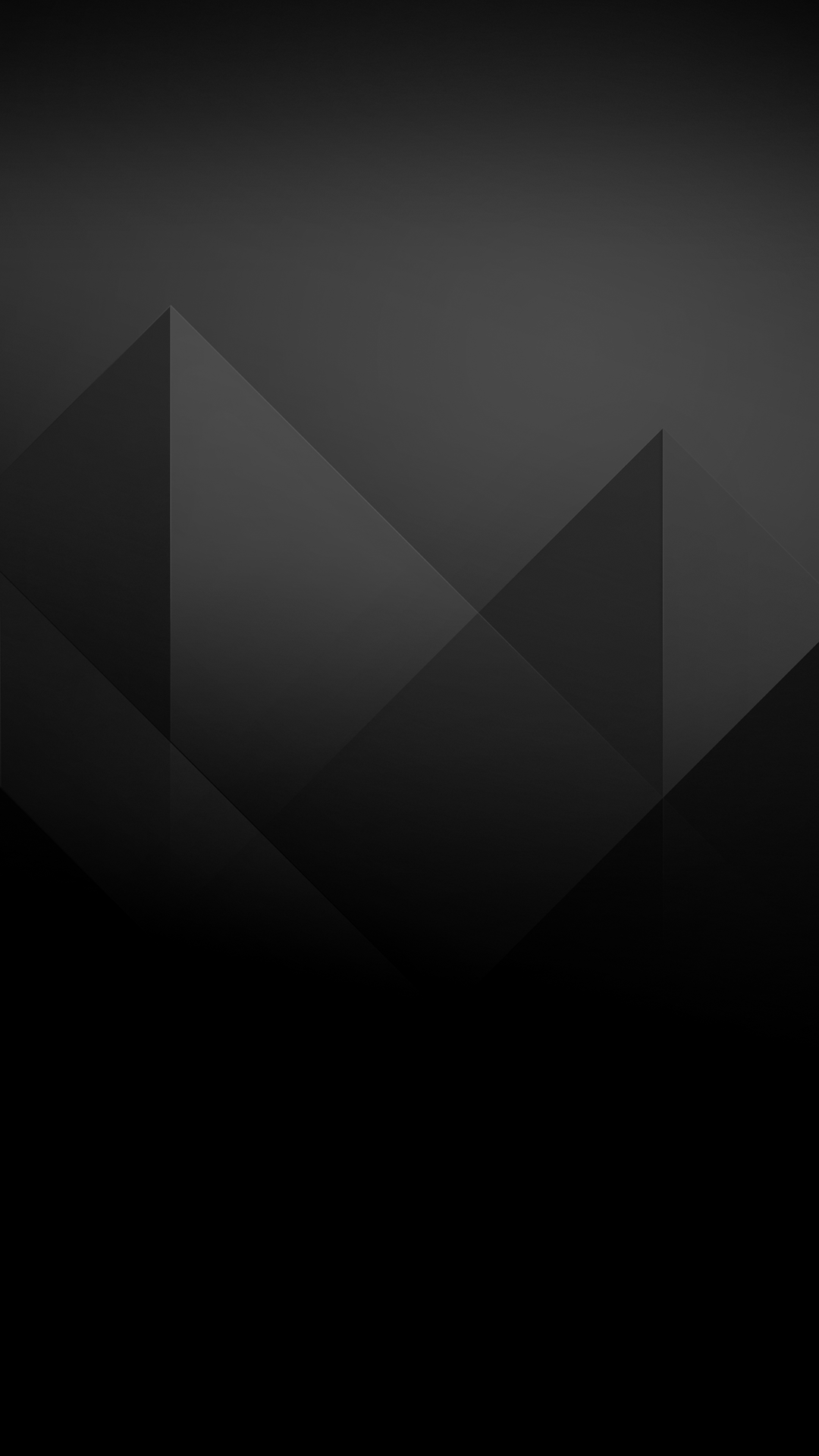 Micromax, Android, Triangle, Obscurité, Gris. Wallpaper in 1080x1920 Resolution