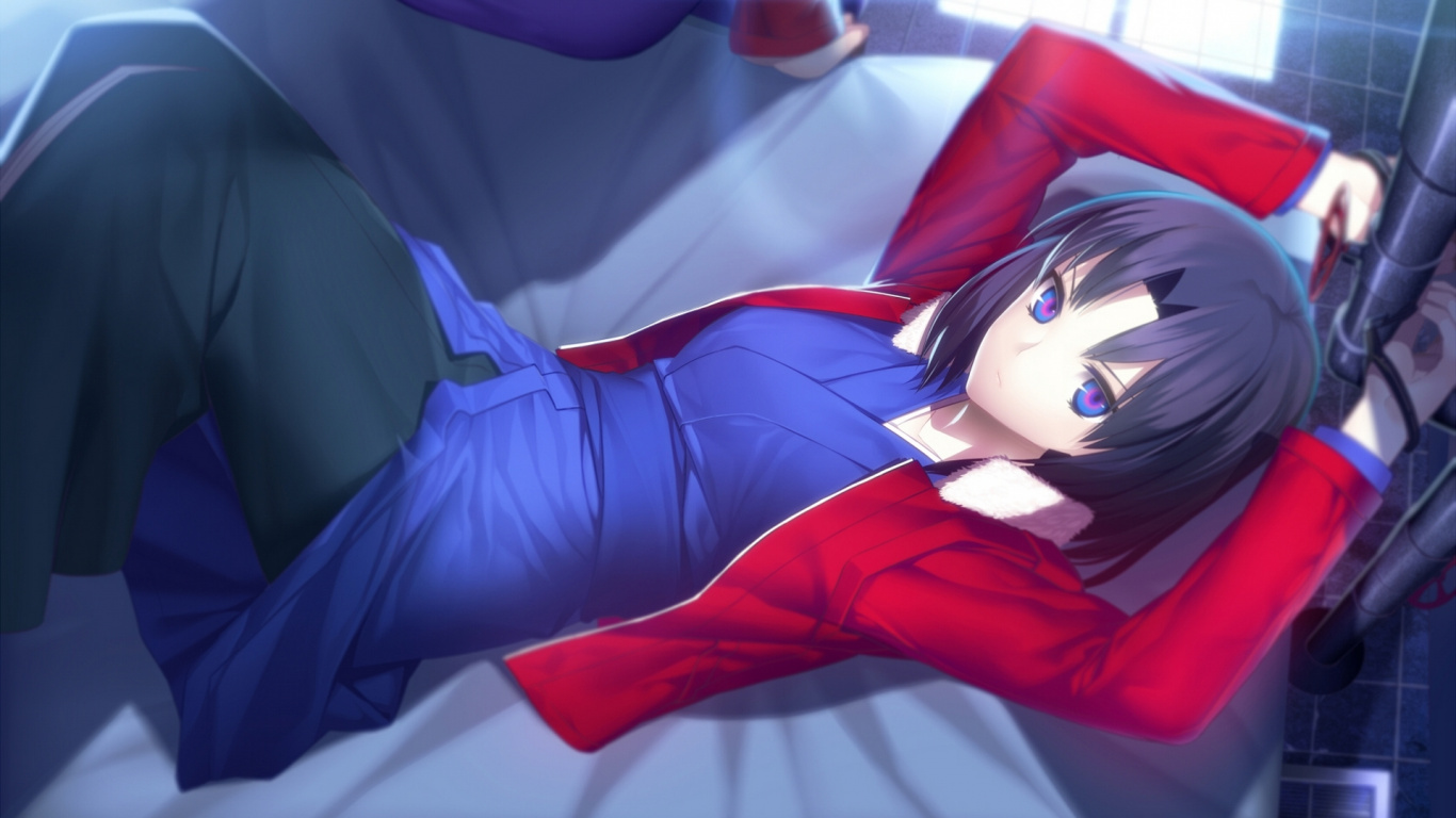 Rothaariger Männlicher Anime-Charakter. Wallpaper in 1366x768 Resolution