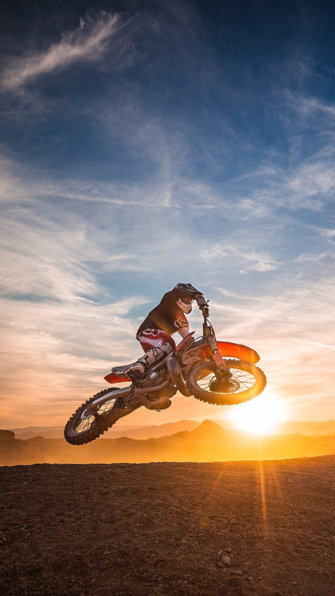 Motorrad, Ktm, Motocross, Motorradhelm, Enduro. Wallpaper in 1080x1920 Resolution