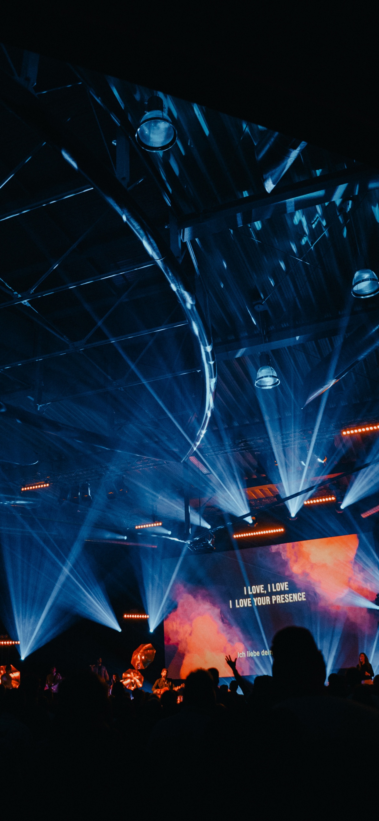 Concert, Lumière, Performance, Technologie, Ciel. Wallpaper in 1242x2688 Resolution