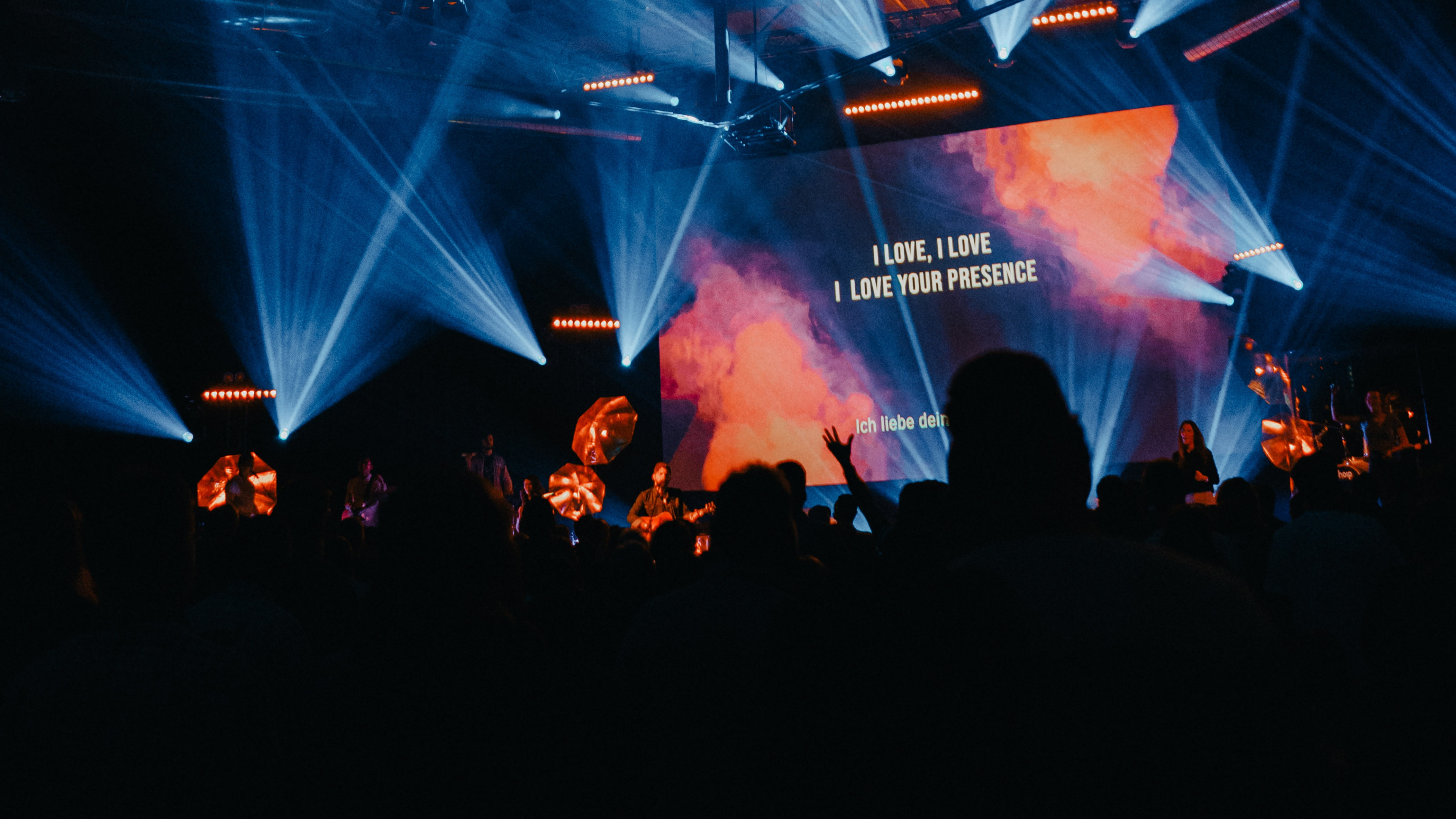 Concert, Light, Stage, Performance, Technology. Wallpaper in 3840x2160 Resolution