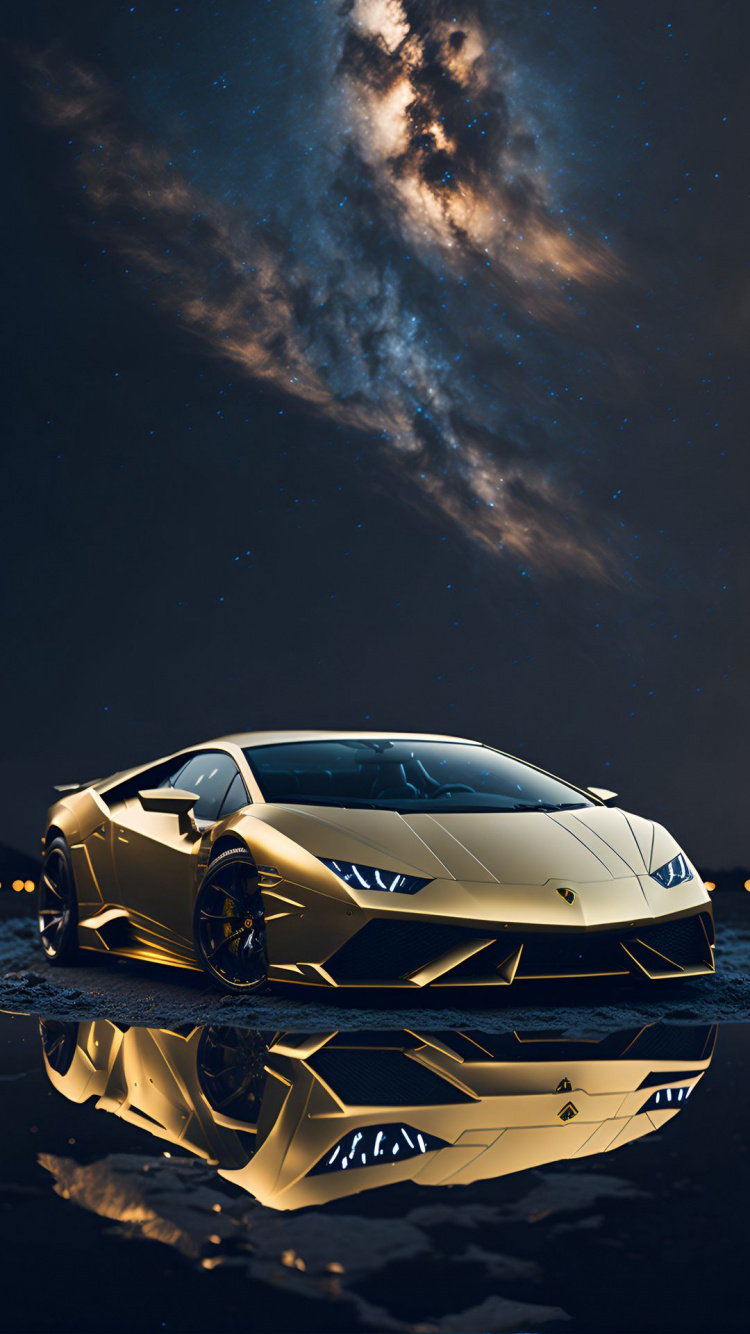 Reflection, Cars, Tire, Wheel, Cloud. Wallpaper in 750x1334 Resolution