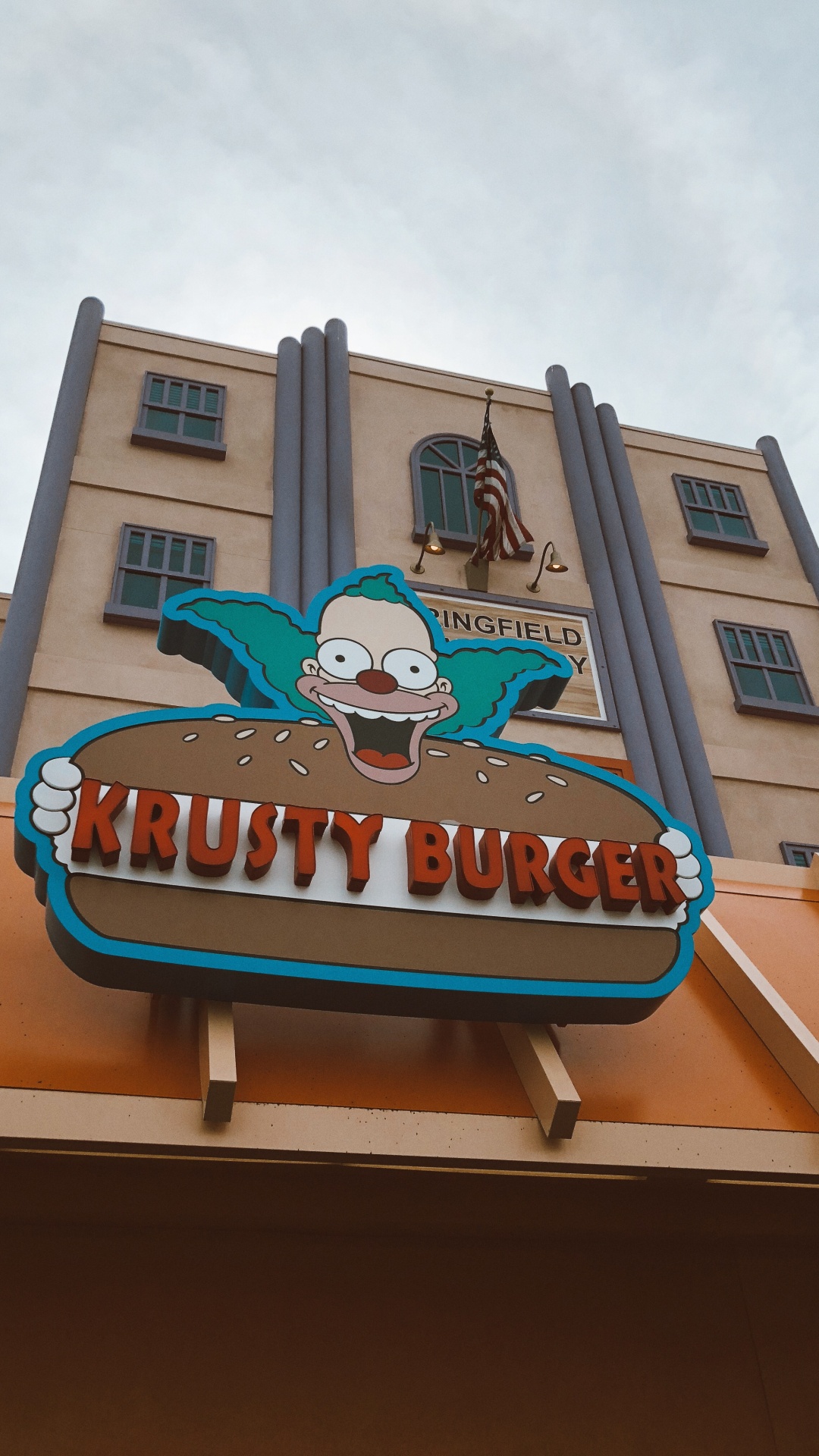 The Simpsons, Facade, Faade, Signage. Wallpaper in 1080x1920 Resolution