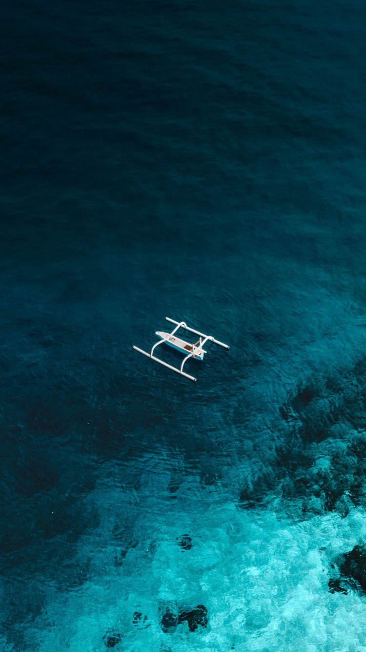 Sea, Smartphone, Water, Blue, Azure. Wallpaper in 750x1334 Resolution