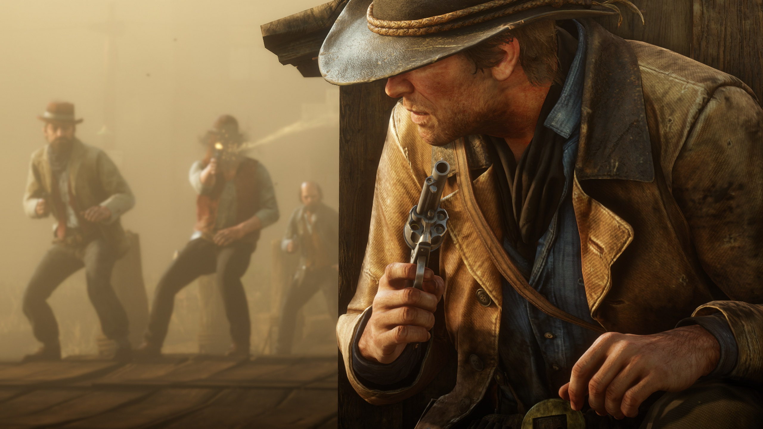 Red Dead Redemption 2, Red Dead Redemption, Rockstar Games, Gunfighter, First-person -. Wallpaper in 2560x1440 Resolution