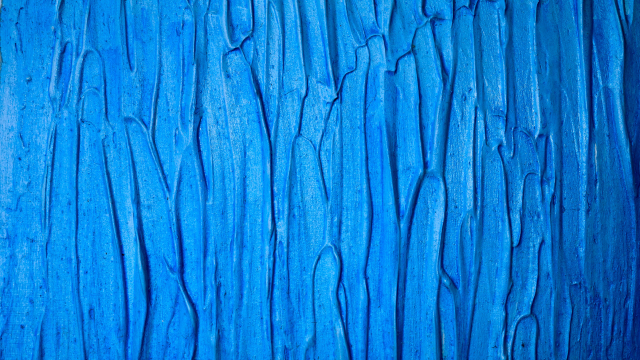 Blaue Und Weiße Abstrakte Malerei. Wallpaper in 1280x720 Resolution