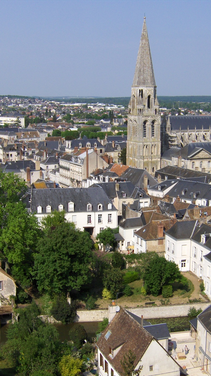 Vue Aérienne de la Ville Pendant la Journée. Wallpaper in 720x1280 Resolution