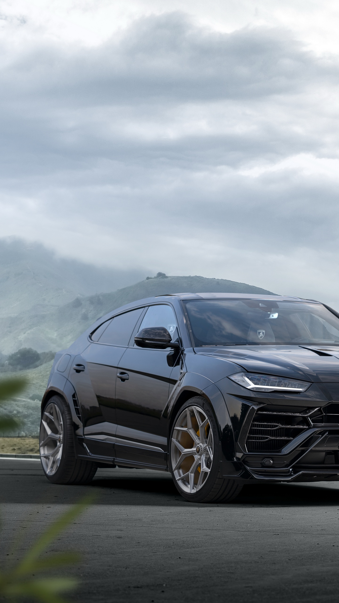 Black Bmw m 3 on Road. Wallpaper in 1440x2560 Resolution