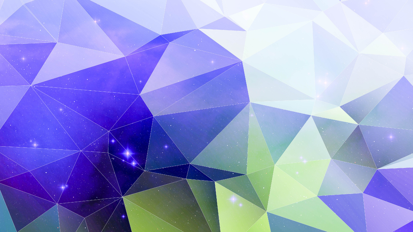 Blue and White Diamond Illustration. Wallpaper in 1366x768 Resolution