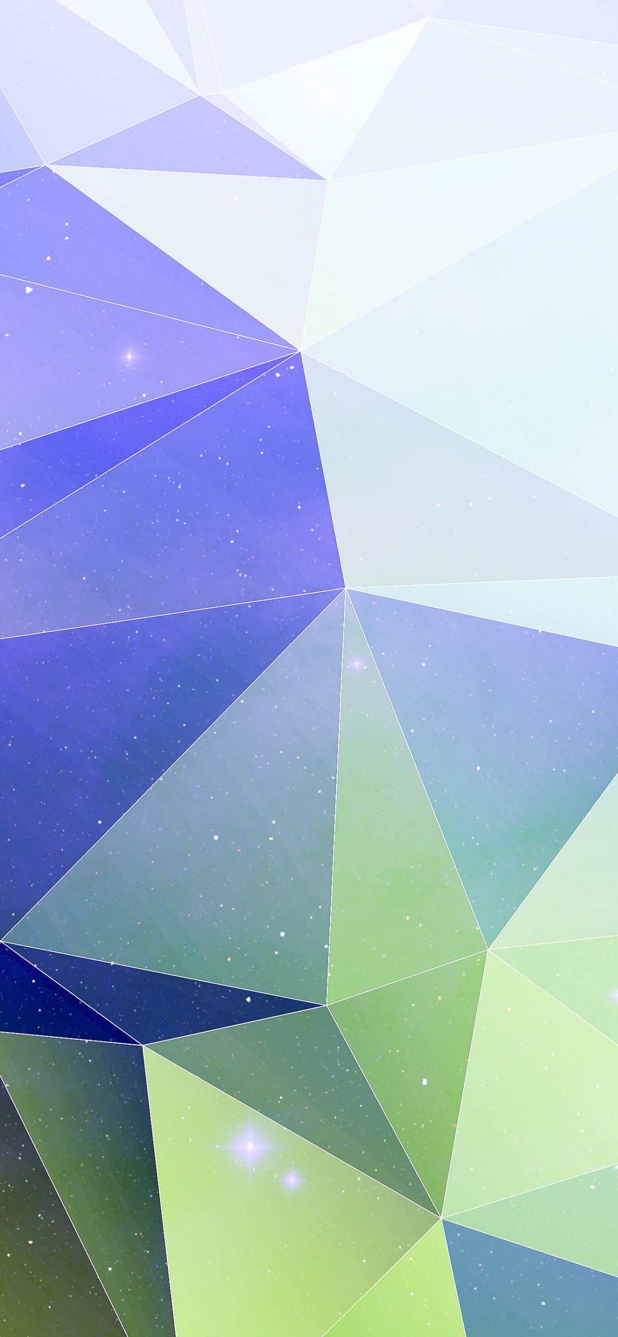 Illustration de Diamant Bleu et Blanc. Wallpaper in 1242x2688 Resolution