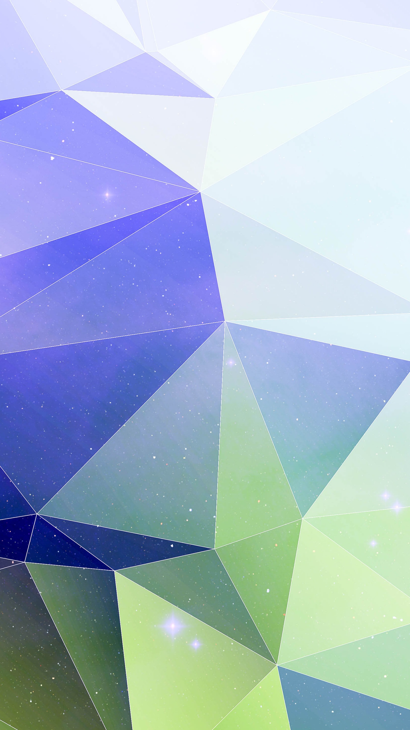 Illustration de Diamant Bleu et Blanc. Wallpaper in 1440x2560 Resolution