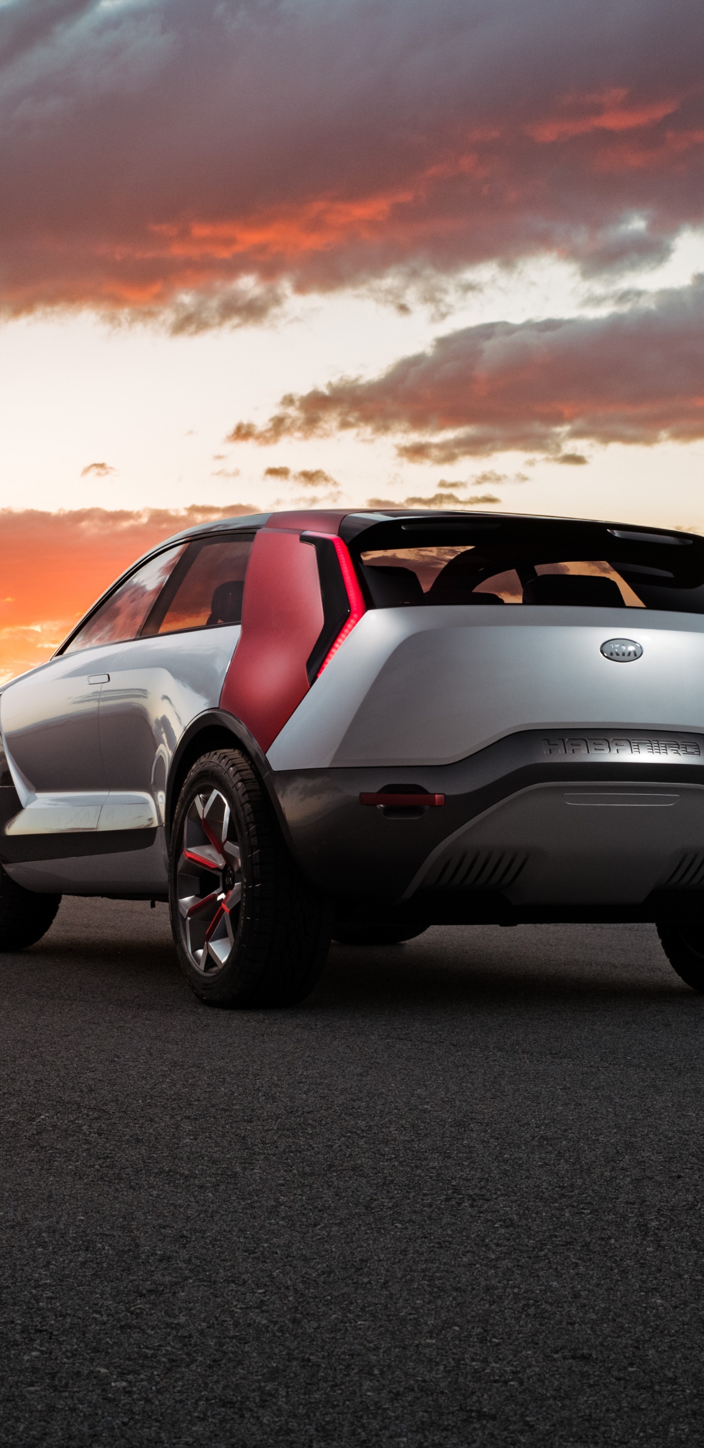 White Porsche 911 on Road During Sunset. Wallpaper in 1440x2960 Resolution