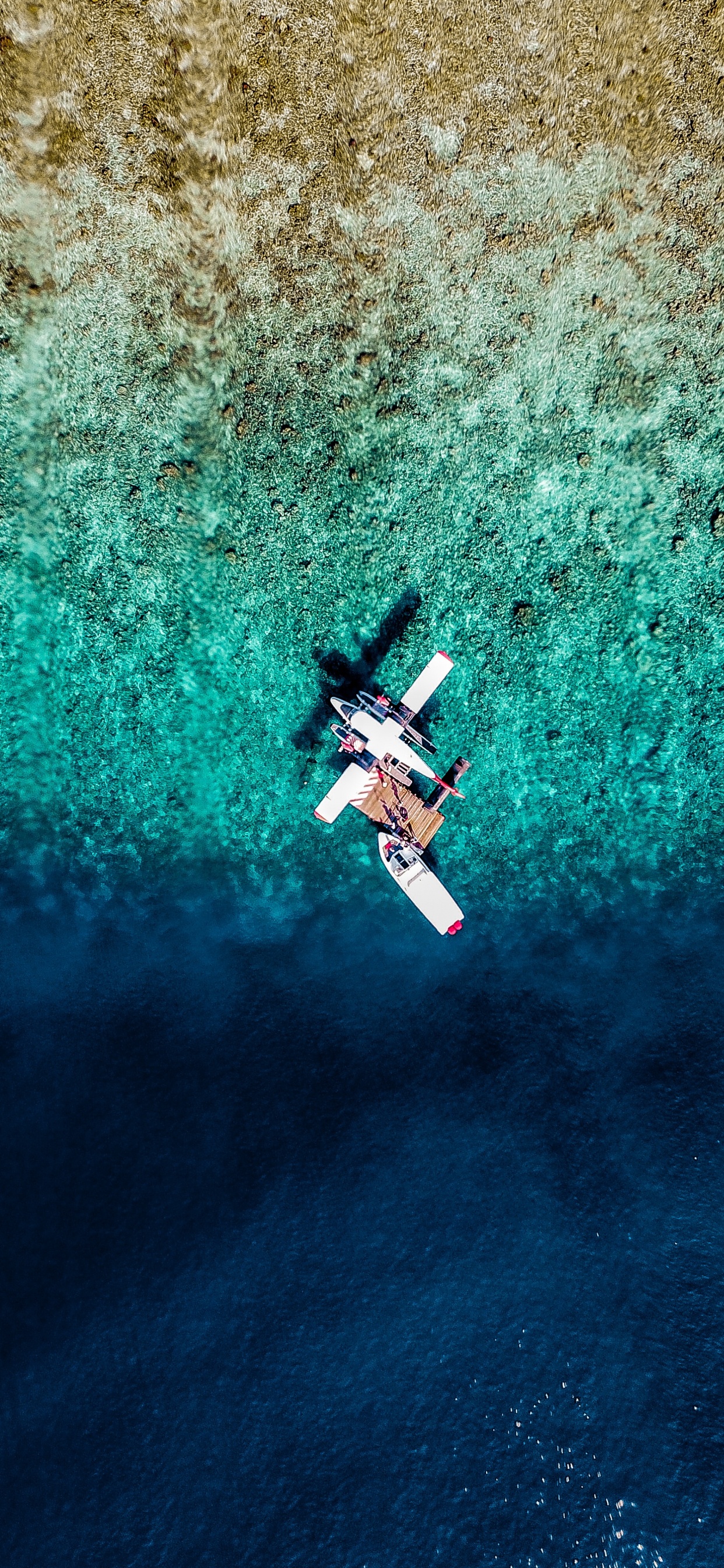 Avion, Eau, Blue, Sport Extrême, Turquoise. Wallpaper in 1242x2688 Resolution