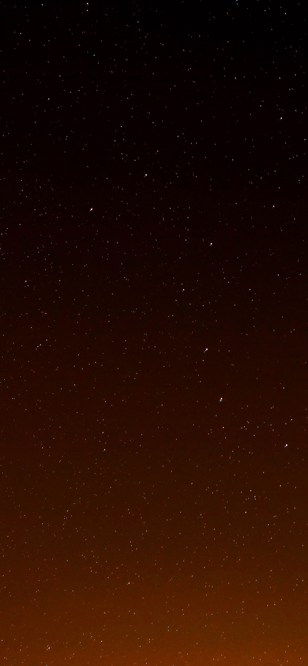 Black and Brown Sky During Night Time. Wallpaper in 1242x2688 Resolution