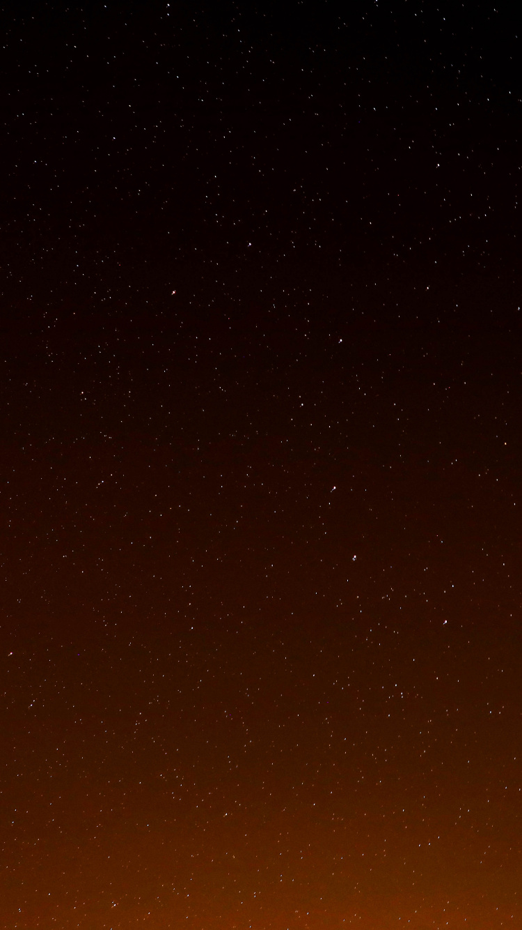 明星, 空间, 黑色的, 气氛, 棕色 壁纸 750x1334 允许