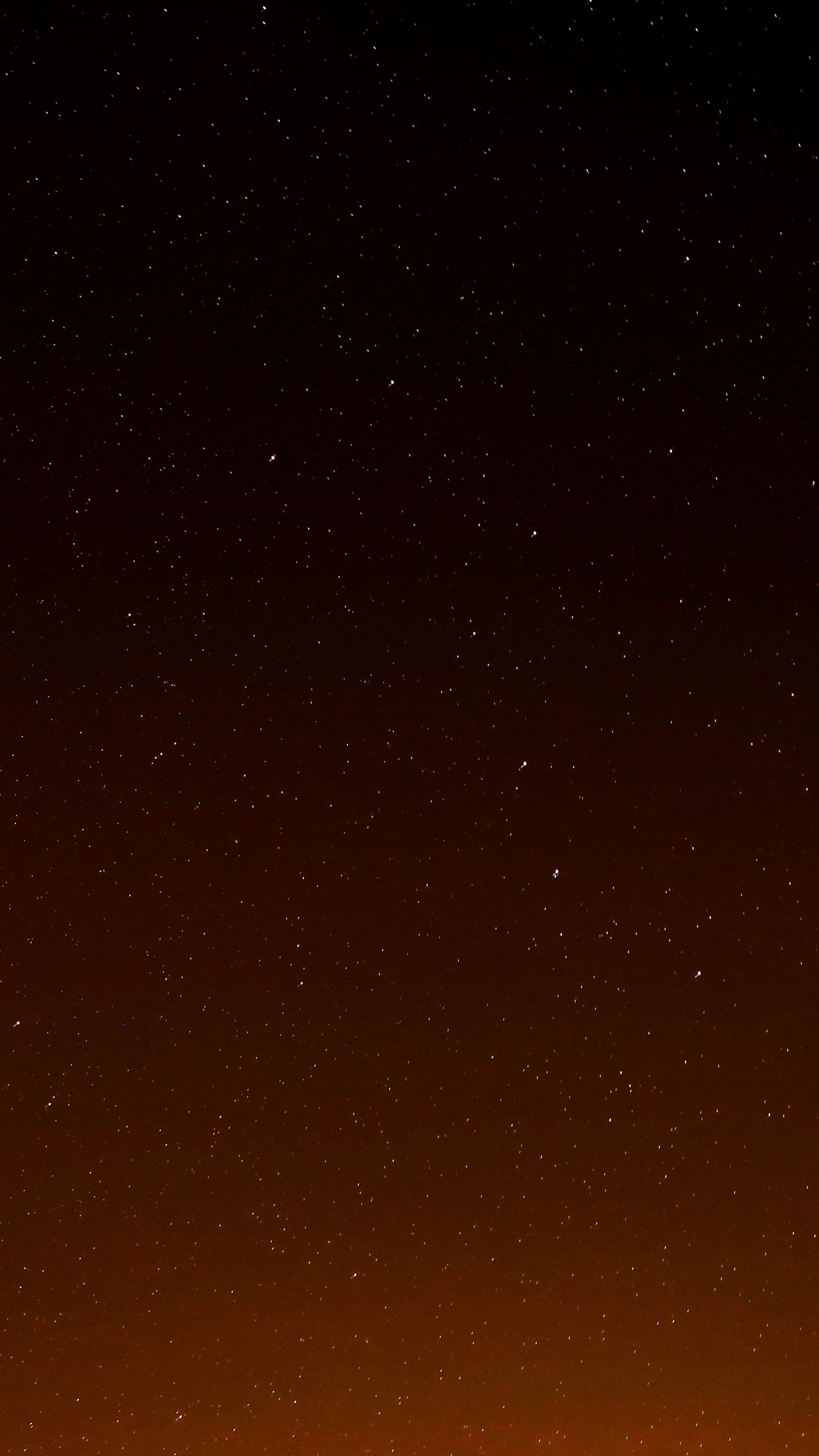 Schwarzer Und Brauner Himmel Während Der Nacht. Wallpaper in 1440x2560 Resolution