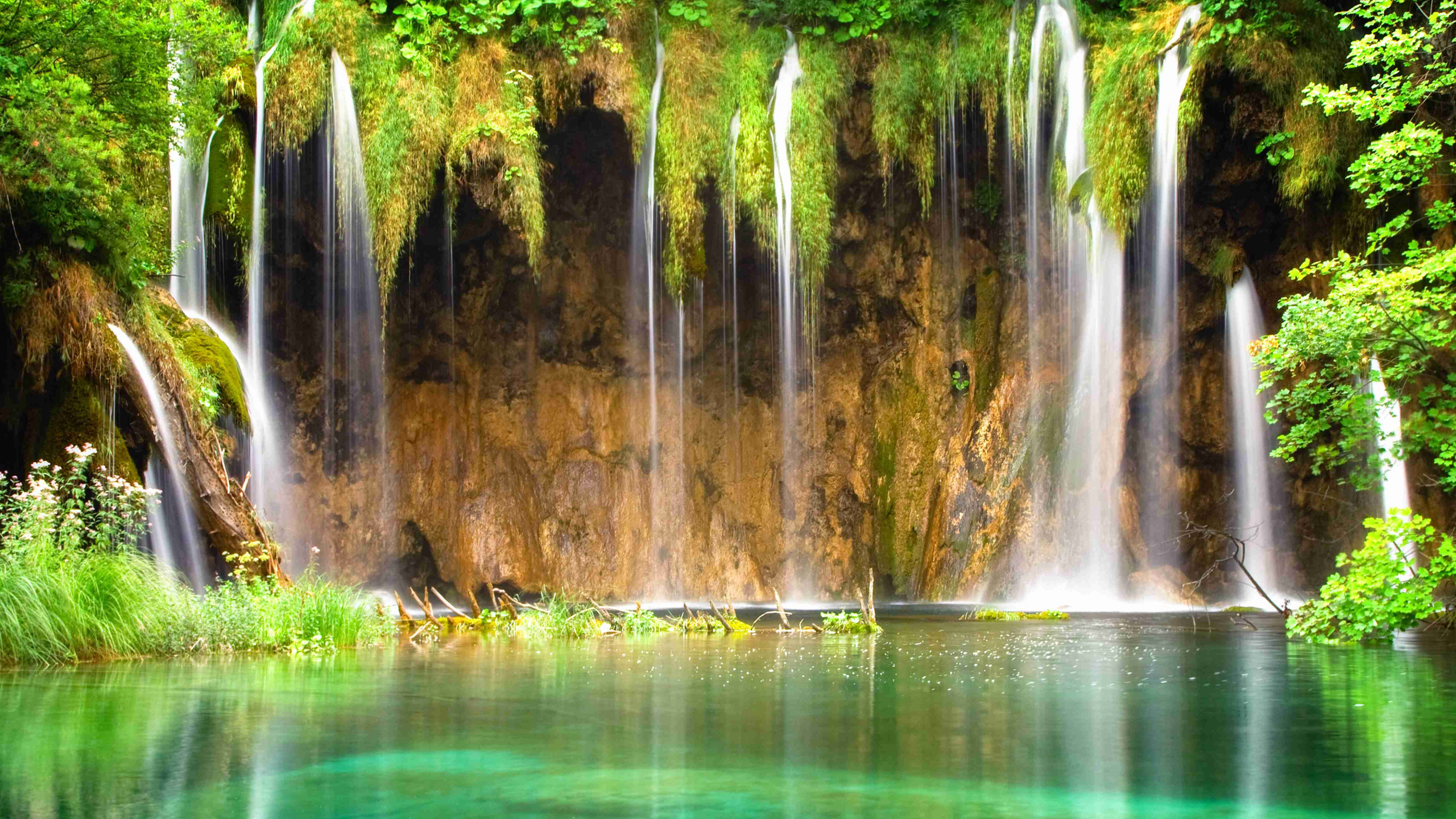 Cascade, Corps de L'eau, Paysage Naturel, Les Ressources en Eau, Nature. Wallpaper in 2560x1440 Resolution