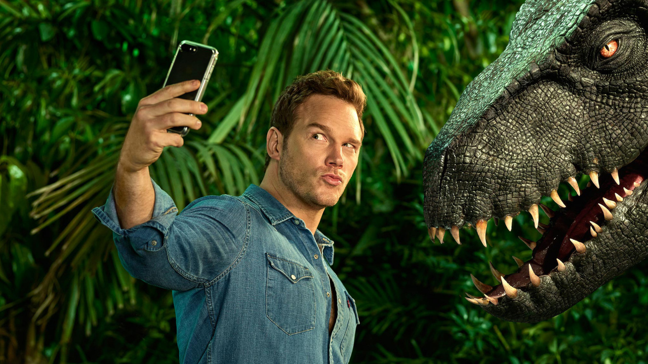 L'homme en Denim Bleu Chemise Boutonnée Debout à Côté de Crocodile. Wallpaper in 1280x720 Resolution