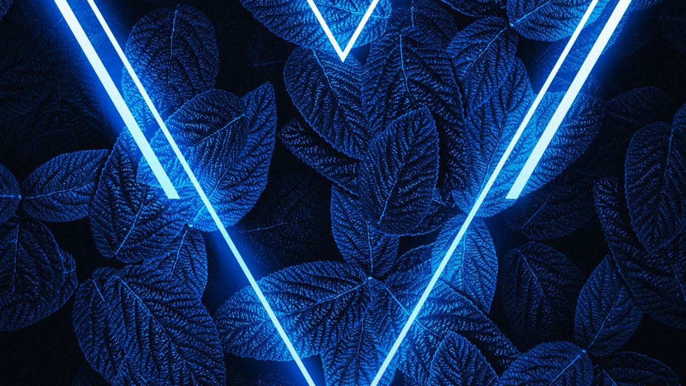 光, Azure, 矩形, 艺术, 电蓝色的 壁纸 1366x768 允许